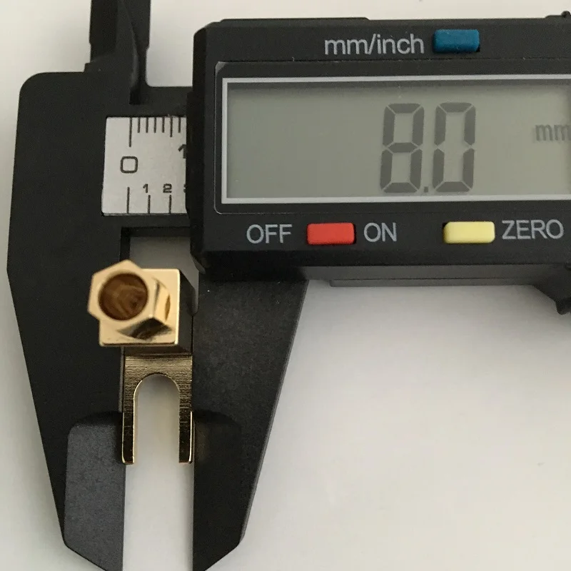 20 шт./лот хорошее качество прямоугольный динамик 4 мм разъем типа банан