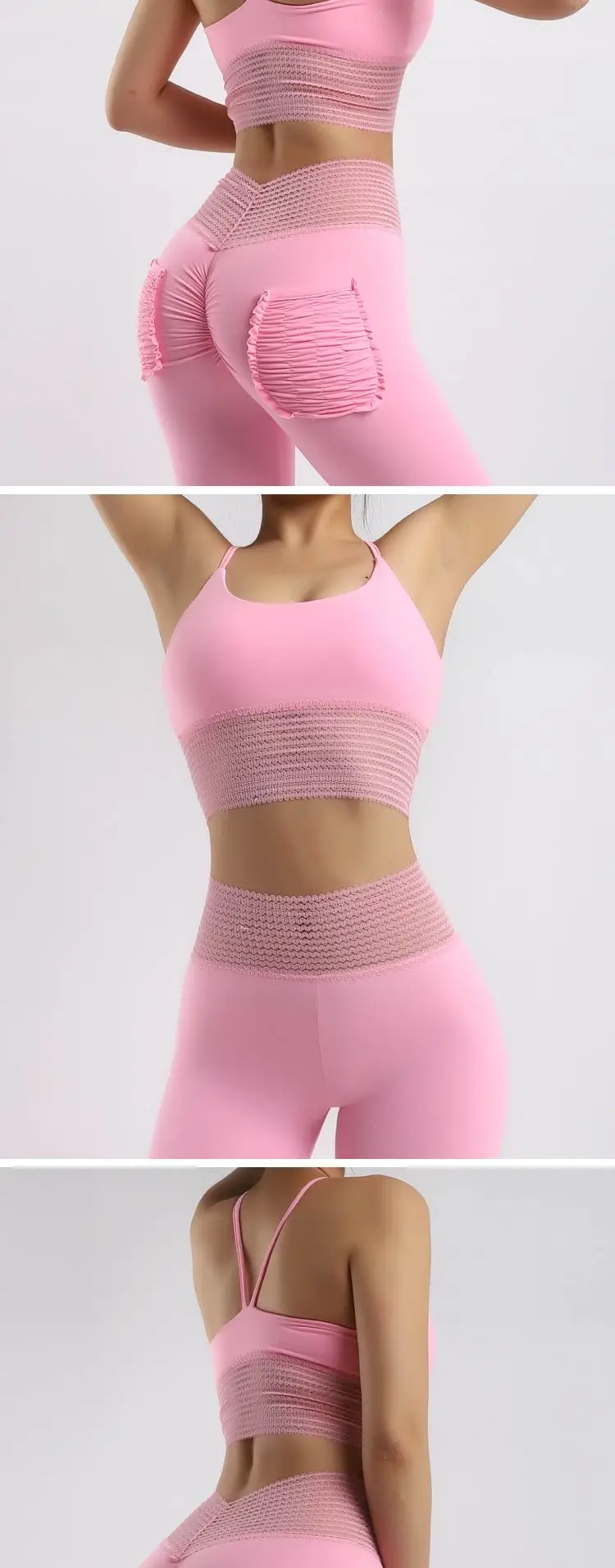 Imlario New Sports Bra Lake Blue Exercise Yoga Tank Racerback Medium Support Workout Tops Absorb Sweat Women Active Sportswear