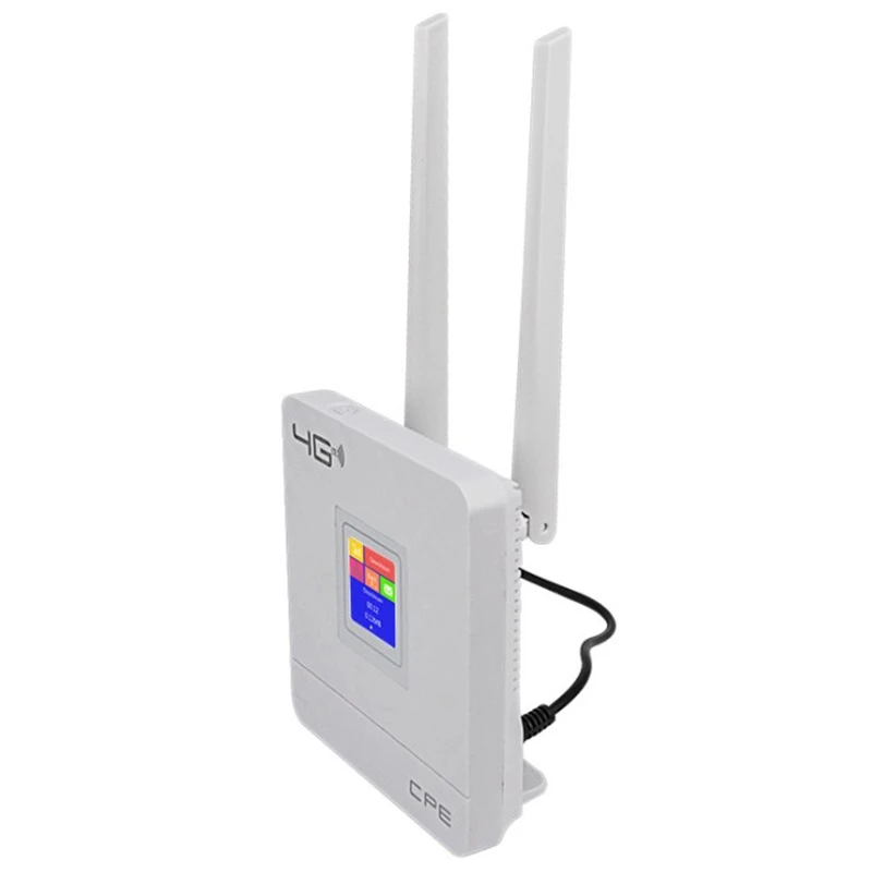 Портативная точка доступа Cpe903 3G 4G Lte Wi-Fi роутер с портами Wan/Lan две внешние антенны