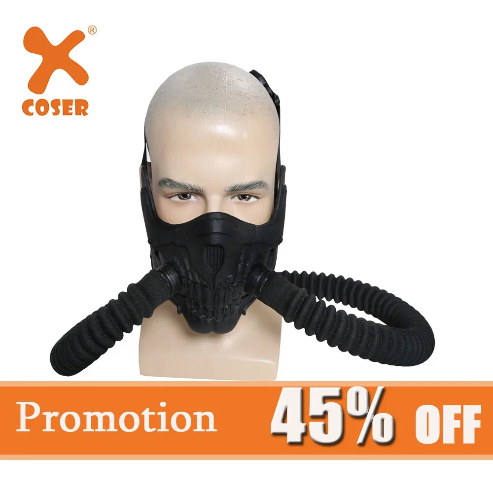 X-COSTUME immmoran Joe Косплей Маска Mad Max газовый шлем костюм реквизит Хэллоуин взрослых крутая Высококачественная Смола Маска