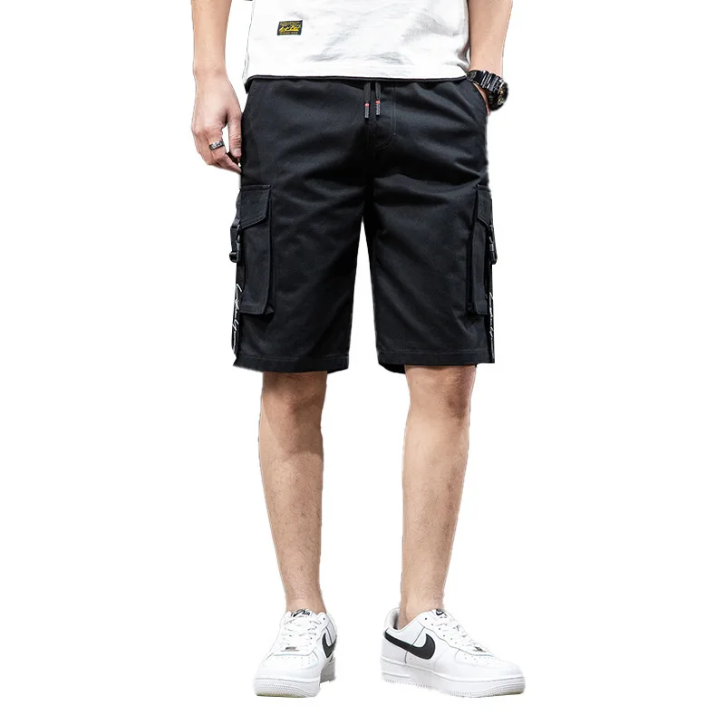 

Large size M-8XL summer new fashion brand men loose camouflage five-point pants casual fashion trend camouflage straight shorts