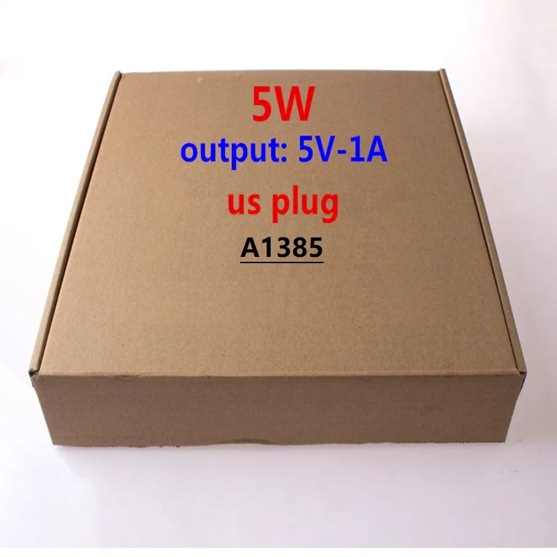 

10pcs/lot AAAA Quality A1400 A1385 EU US Plug USB Wall Charger AC Power Adapter for i phone 8 7 6 6S 5 5S plus with retail box