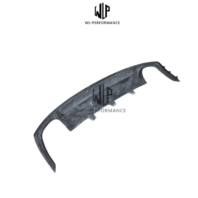 A5 S5 стиль высокое качество углеродное волокно задняя губа диффузор 4 двери