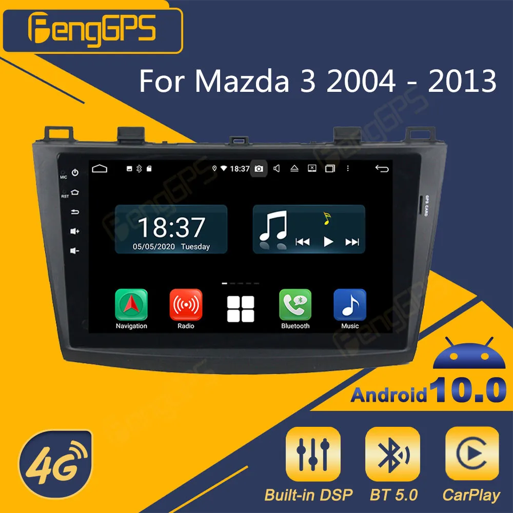 

For Mazda 3 2004 - 2013 Android Car Radio 2 Din Stereo Receiver Autoradio Multimedia DVD Player GPS Navigation Head Unit Screen