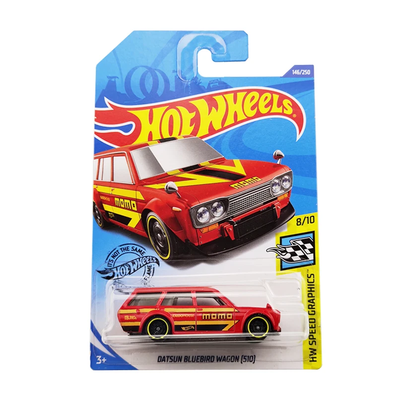 Популярный маленький спортивный автомобиль Hotwheels Datsun Bluebird универсал DATSUN BLUEBIRD (510)