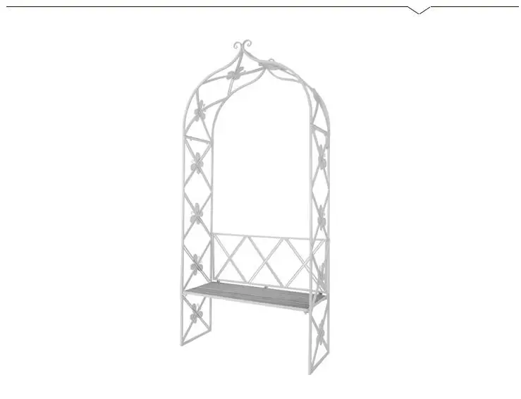 Железная белая бабочка в стиле ретро декоративные цветы американском свод сада с