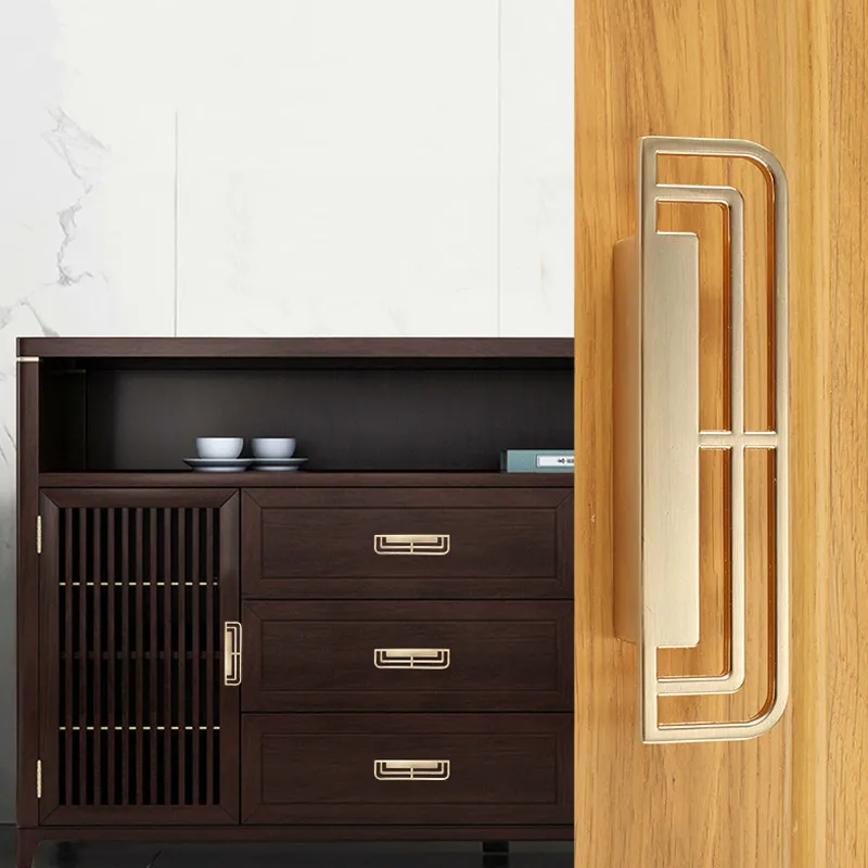 Классическая Ручка из цинкового сплава черные золотые винтажные ручки 96 мм