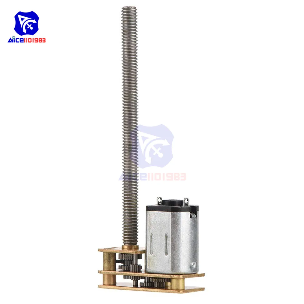 Редукторный двигатель diymore 1024GA20 N20 * M455 3 В постоянного тока редукторный мотор M4 x 55