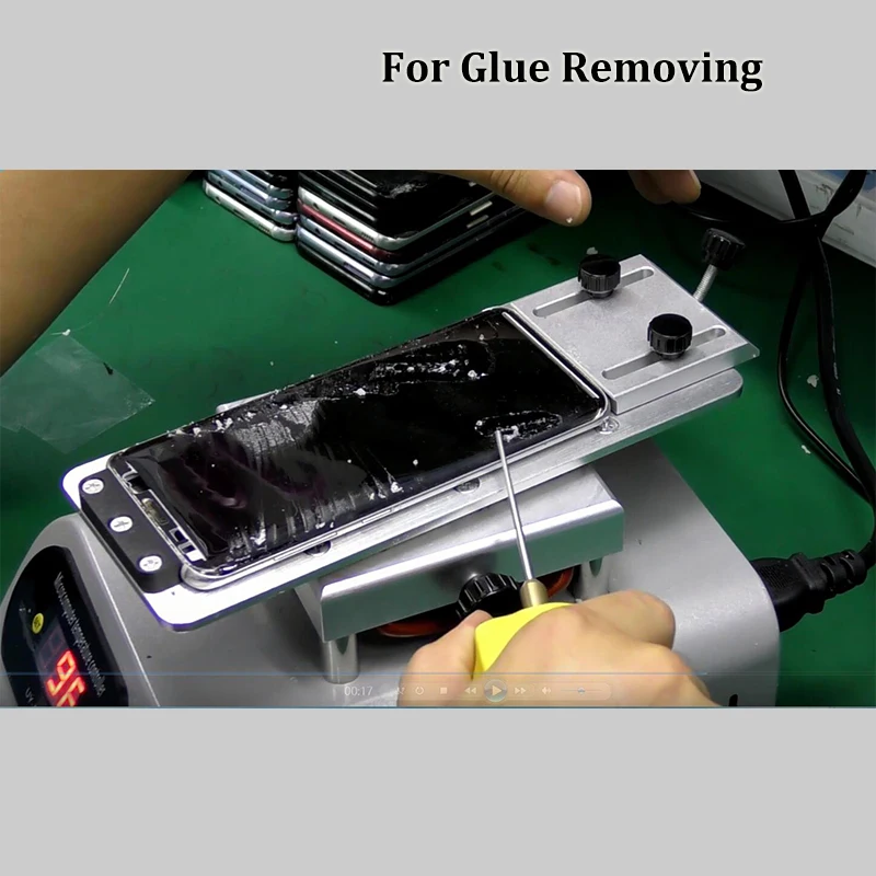 Novecel 360 Вращающаяся нагревательная платформа для снятия клея с ЖК-дисплеем со