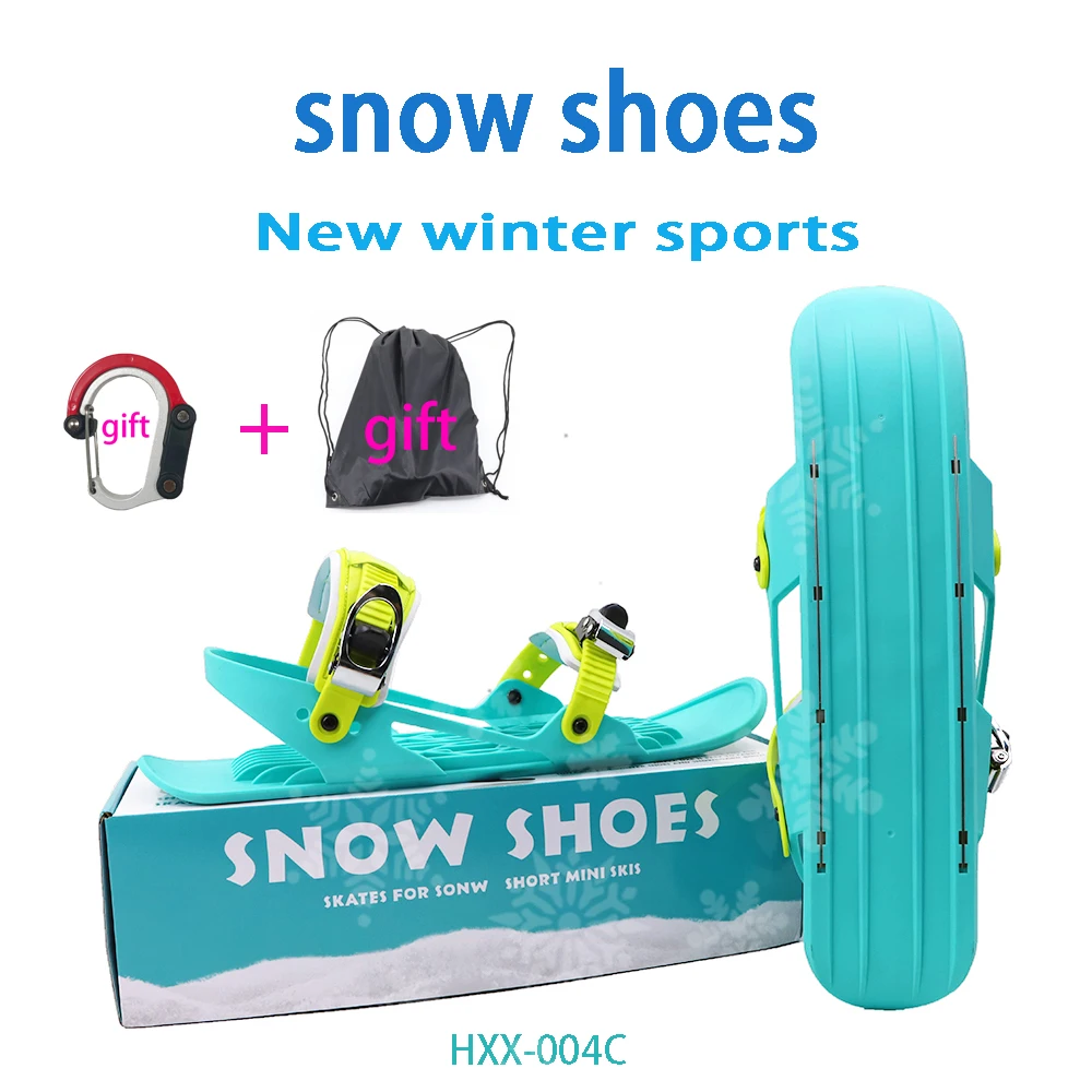 New Cool Mini Skis Snowblades Winter Ski Supplies Gifts Snow Skis for Winter Shoes Short Snowskates