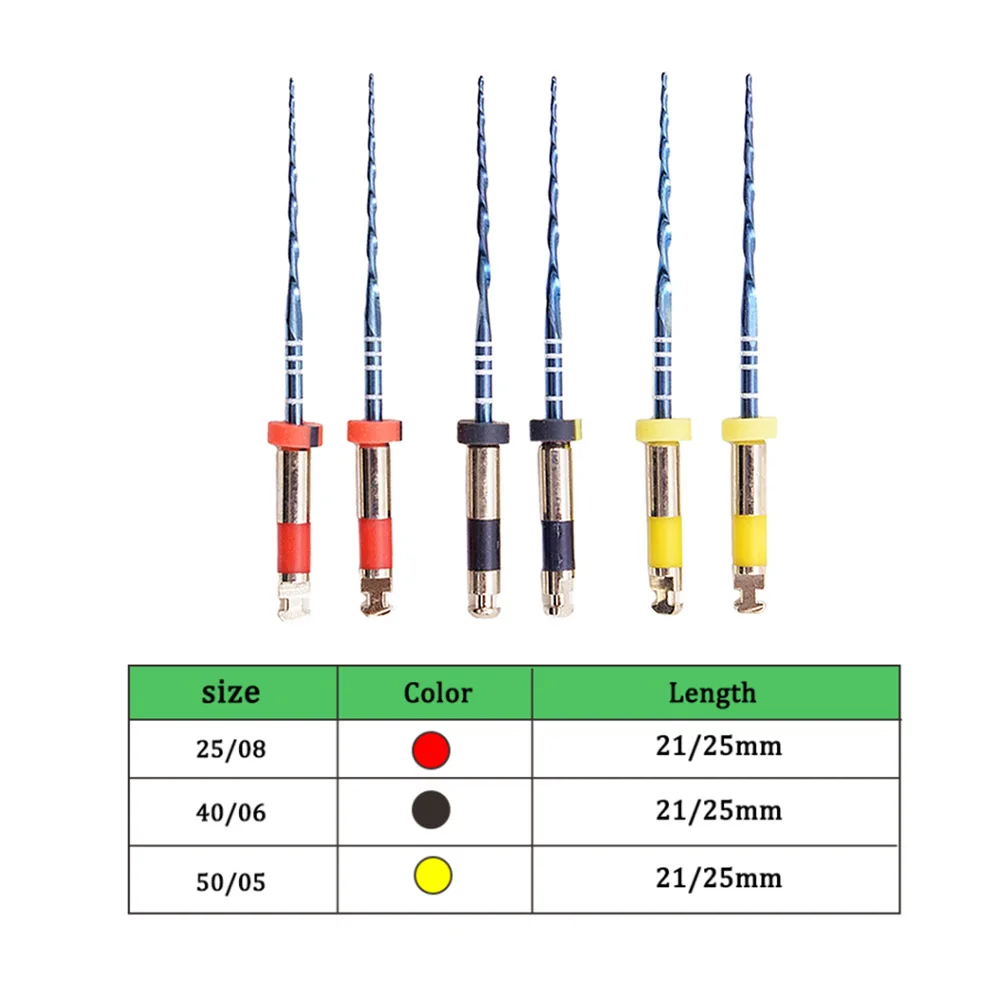 Стоматологические эндододонтические One файлы высококачественные