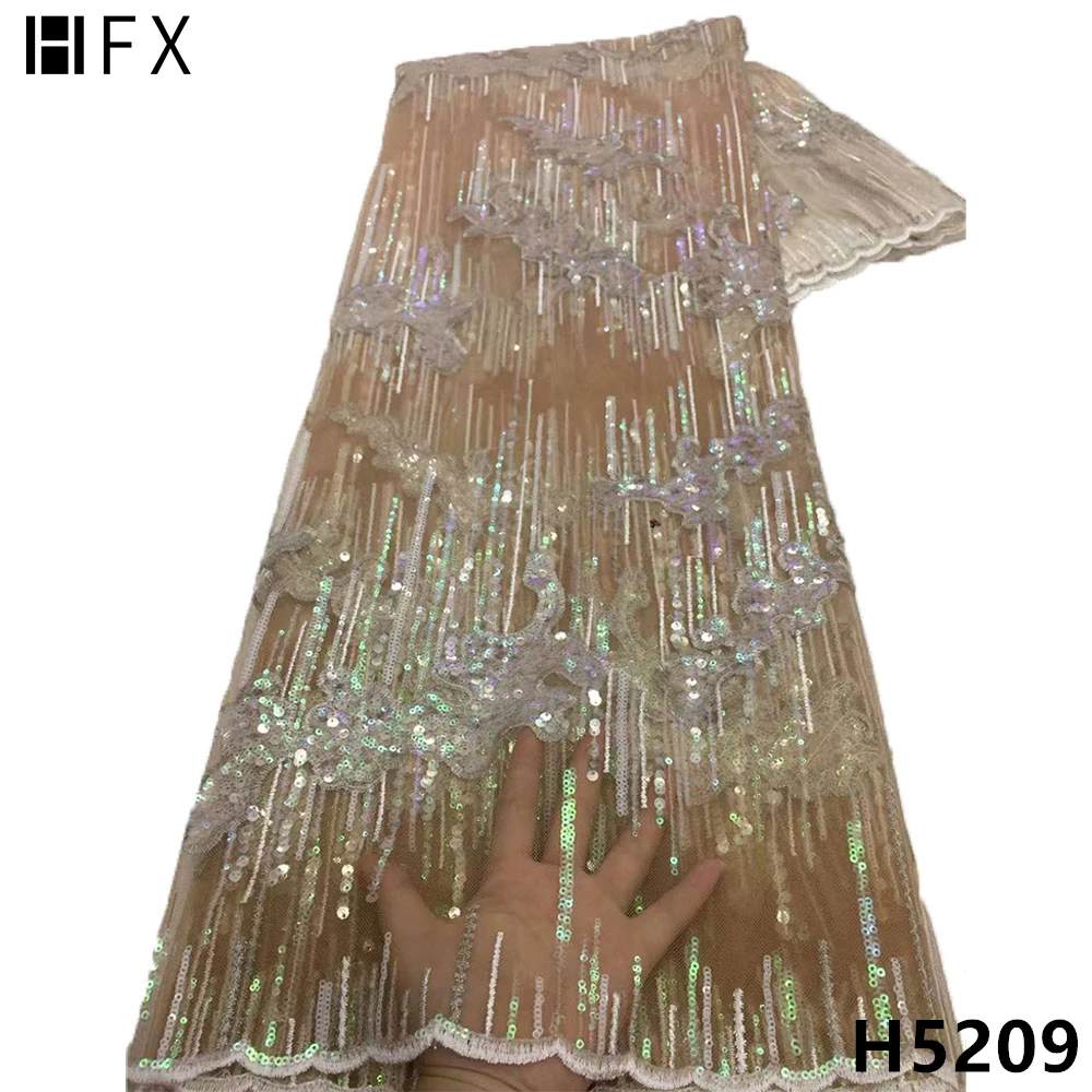 HFX новейшая Тюлевая кружевная ткань французское Сетчатое кружево африканская с