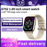 xiaomi global edition smart watch mens 1 3 inch high touch screen 180mah blood pressure blood oxygen heart rate monitoring call