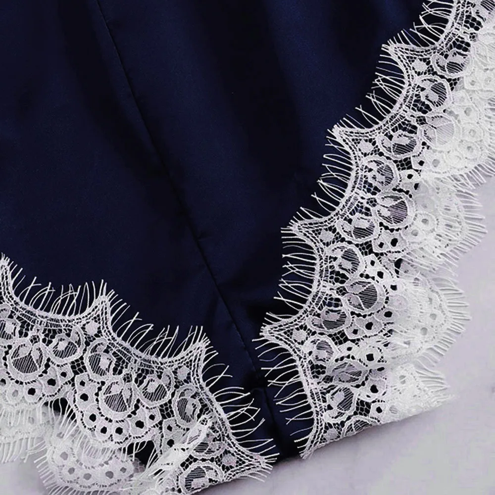 New Fashion Sissy Bodysuits Women Sexy Lingerie Girl V-neck Lace Splice Bodysuit Sleepwear Solid Color Seamless Teddies Latex |