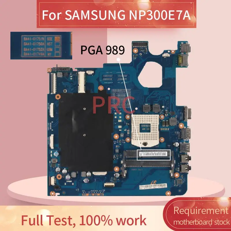 BA92 09243A для SAMSUNG NP300E7A Материнская плата ноутбука BA41 01751A HM65 DDR3 материнская