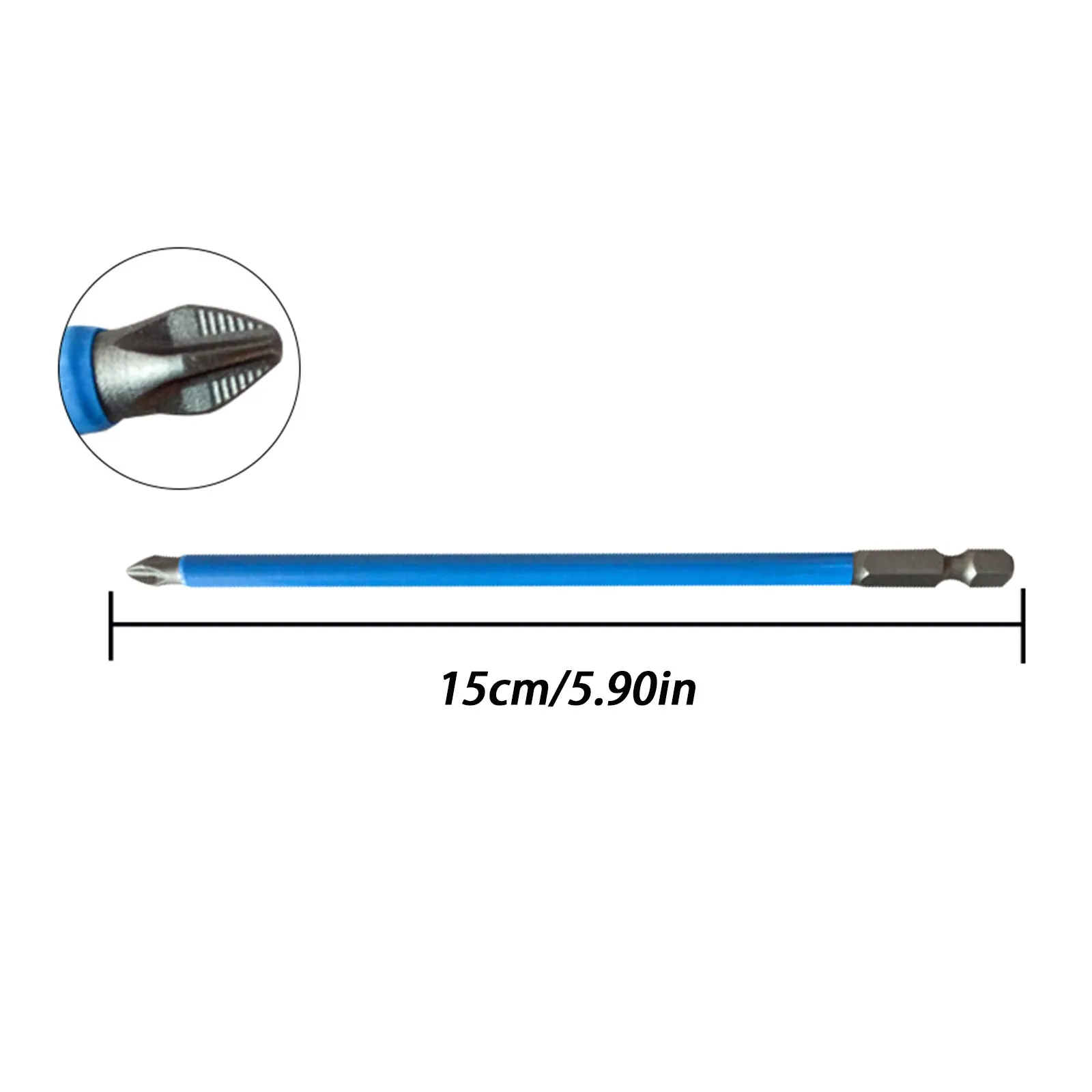 

7PCS Magnetic Hexadecimal Shank Anti-slip 1/4'' PH2 Phillips Screwdriver Drill Bit Screwdriver set packs