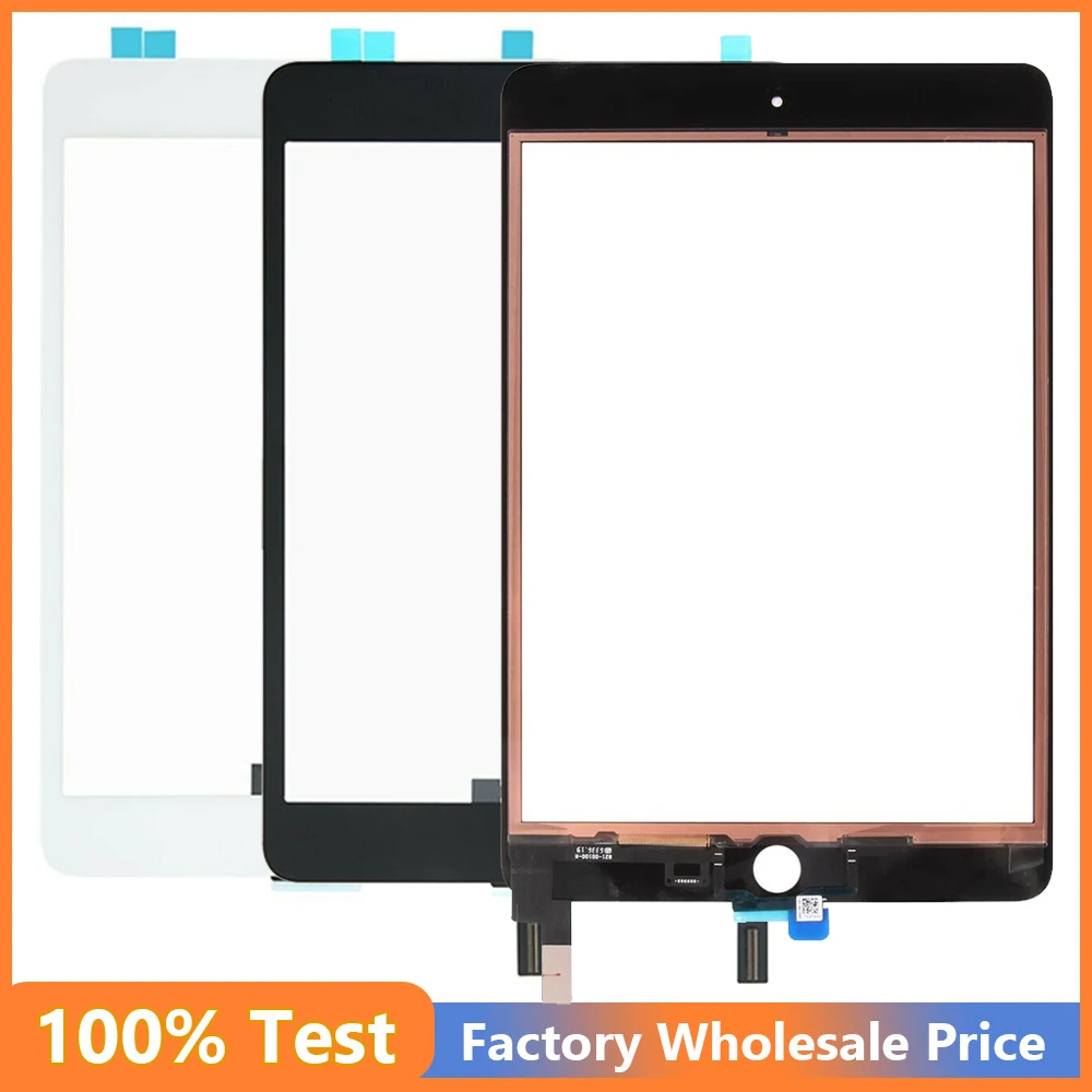 

Для Apple iPad mini 4 A1538 A1550 2015 сенсорный экран панель дигитайзер стекло объектив в сборе Главная Кнопка клейкая лента