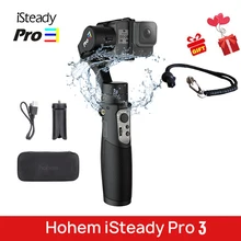 3 осевой Ручной Стабилизатор Hohem iSteady Pro Gimbal для DJI Osmo Action GoPro 7 6 XiaoYi