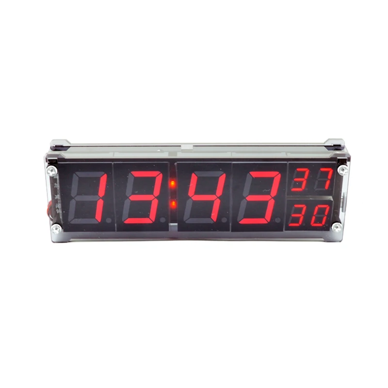 Цифровые часы 1 2 дюйма простой светодиодный термометр с подсветкой|clock