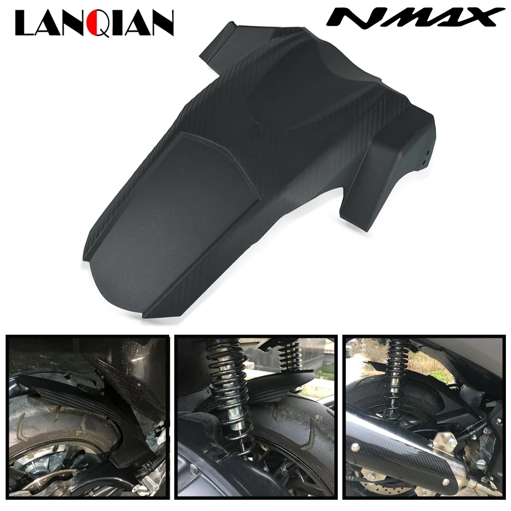 

Motorcycle rear Fender Mudguard Tire Splash Guard Protector Scootrt Accessories For Yamaha NMAX N MAX 155 2016 2017 2018 2019