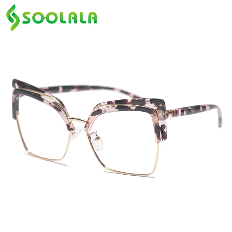 Очки для чтения женские с полуоправой и бабочкой + 2021|Женские очки чтения| |