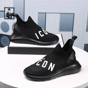 Men Women Dsquared2 Shoes Italy Luxury Brand Breathable Sneakers dsq2 Lightweight Running Couple ICO