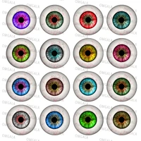 10 30pcs in pairs glass eyes cabochons round 6 30mm round dome dragon eye cat eye toys diy jewelry accessory mix pupil eye cameo
