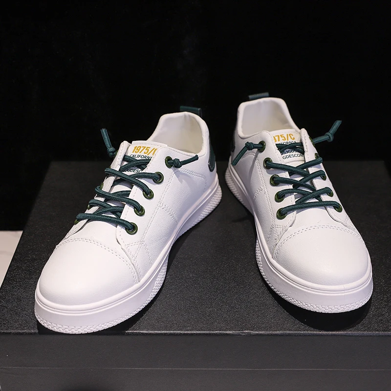 Женские кроссовки Повседневная Удобная дышащая обувь белого цвета на плоской