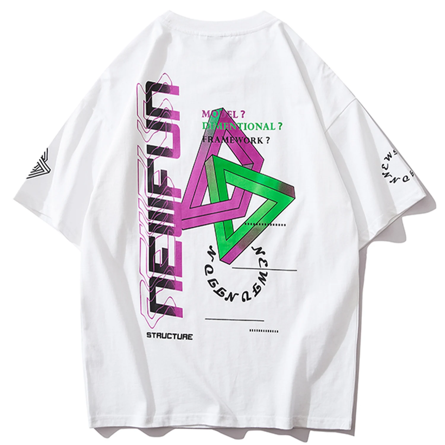 Мужская футболка с короткими рукавами Aelfric Eden Повседневная хлопковая Футболка