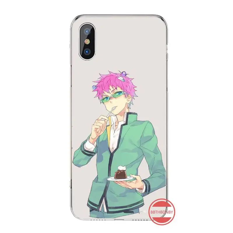 

Saiki Kusuo no Psi Nan luxury high quality Phone Case coque For iphone 12 5 5s 5c se 6 6s 7 8 plus x xs xr 11 pro max