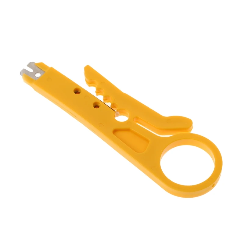 Пластиковые удобные плоскогубцы OOTDTY для зачистки проводов обжимной инструмент