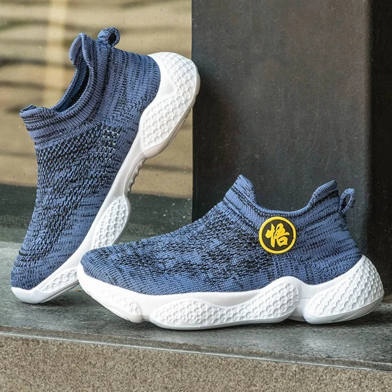 Kids Sock Running Shoes Fashion Breathable Lightweight Mesh Sneaker For Girls Boys Tenis Infantil Basket Footwear Casual Walking | Детская