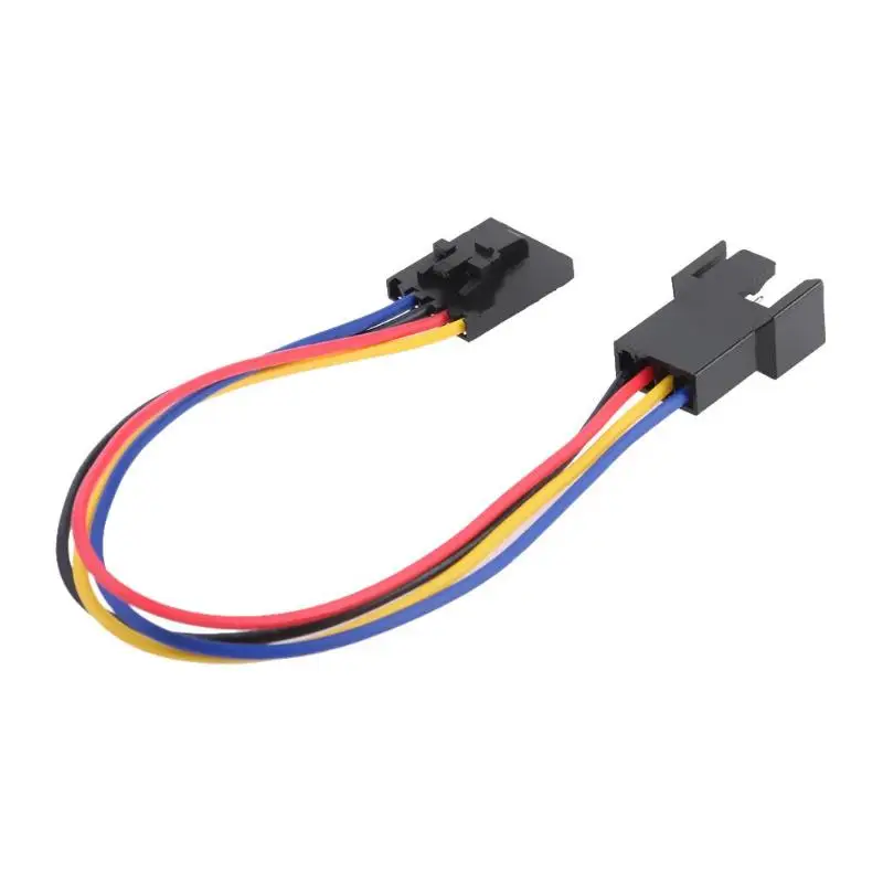 2 шт. 5Pin для 4Pin Вентилятор охлаждения разъем адаптера 18 см Удлинительный кабель