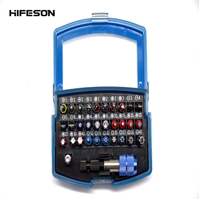 32 шт. многофункциональная ручная отвертка с одной магнитной головкой Набор бит