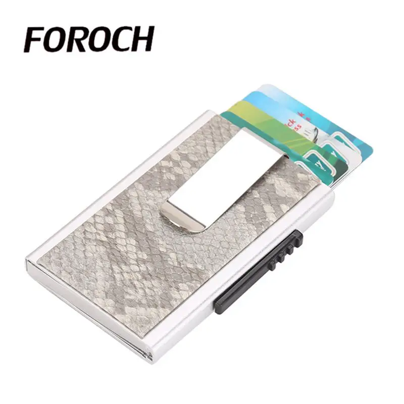 Для мужчин кредитной держатель для карт модные женские туфли из искусственной