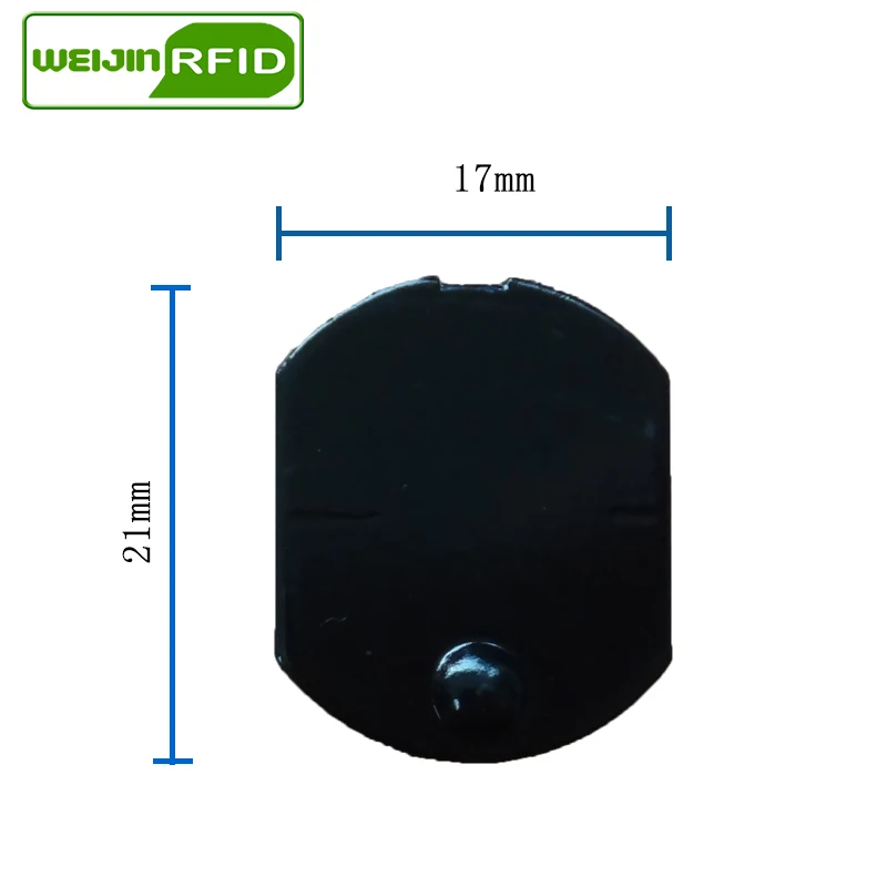 Металлическая метка UHF RFID 915 МГц 868 Alien Higgs3 EPCC1G2 6C литье 21*17*2 мм тонкая прямоугольная