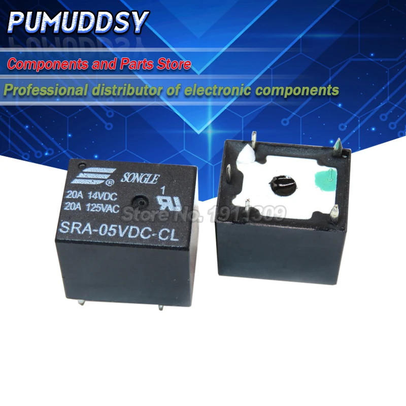 5 шт. реле SRA-05VDC-CL SRA-05VDC SRA-05V SRA-05 5 контактов 5 в постоянного тока Высокое качество T74