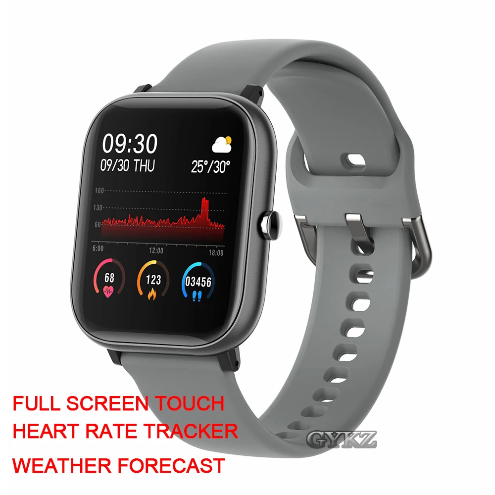P20 вызова умные часы 1 4 дюймов полный Экран сенсорный сна сердечного ритма в