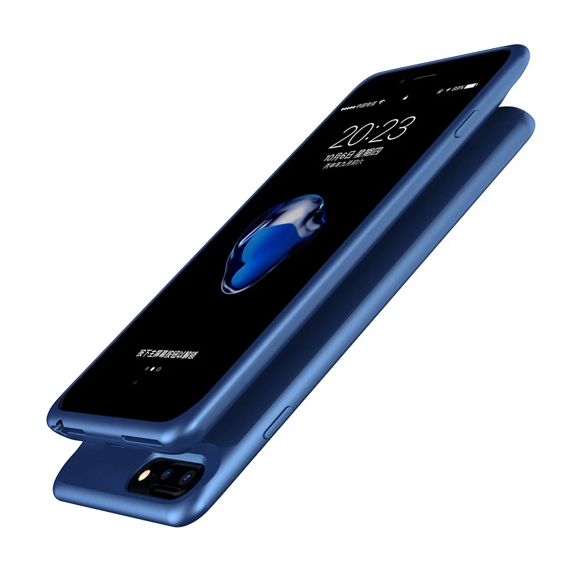 2019 чехол для аккумулятора 5000/7000 мАч iphone 6 Plus 6s 7 8 внешний аккумулятор зарядный