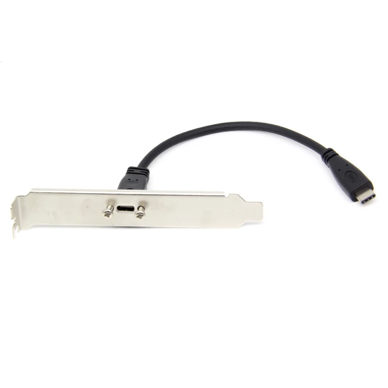 

USB 3.1 GEN 10GBPSTYPE C male to female extension cord female head with M2 screw hole and positioning iron