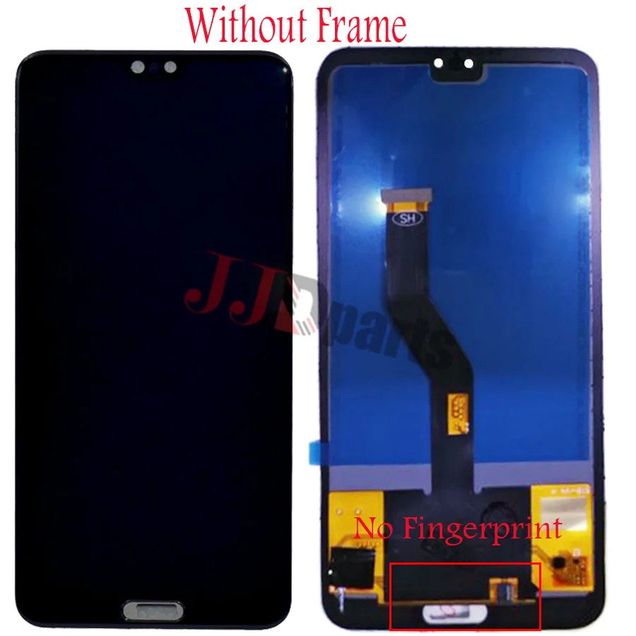 TFT 6," дисплей huawei p20 pro ЖК-дисплей сенсорный дигитайзер сборка ЖК huawei p20 pro с рамкой для huawei p20 pro ЖК