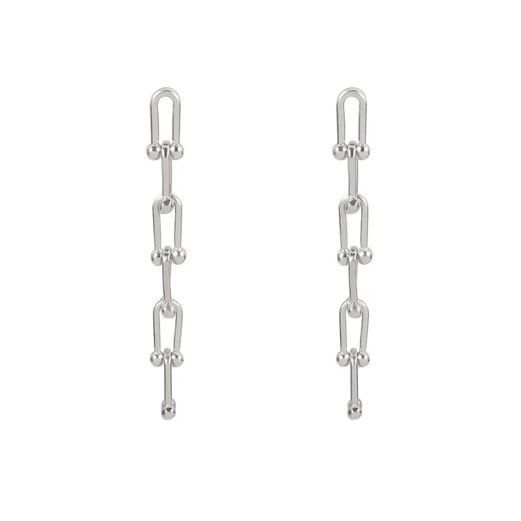 Красивые свадебные женские подвески сплошная серьга украшения геометрической