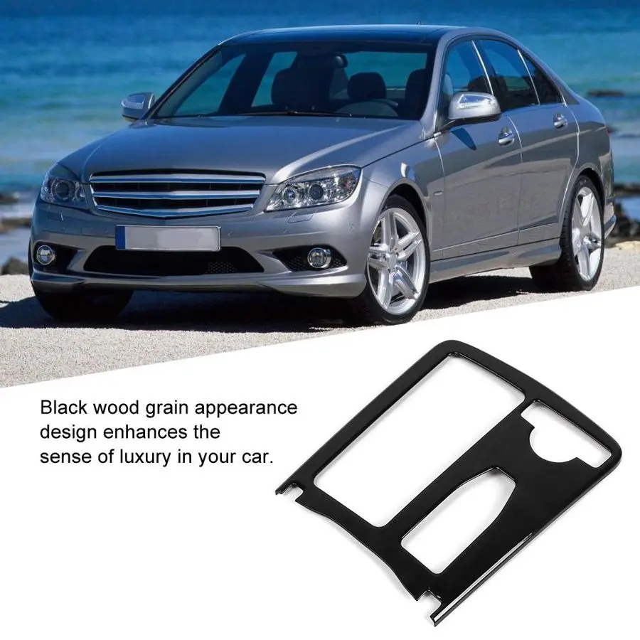 Рамка для держателя стакана центральной консоли подходит Mercedes-Benz C Class W204 08-13 с