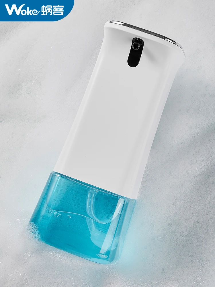 

280ml Automatic Induction Sensor Foaming Soap Dispenser Infrared Foaming Hand Washer Bubble Soap Dispensers For Bathroom/Kitchen