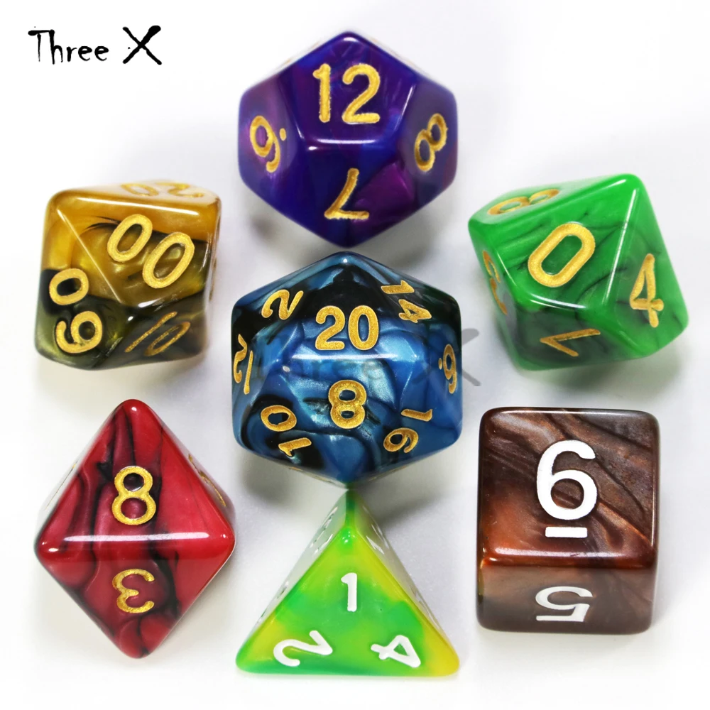 Лидер продаж многогранная ролевая игра для игры DND Cube ролевые игральные кости|dice