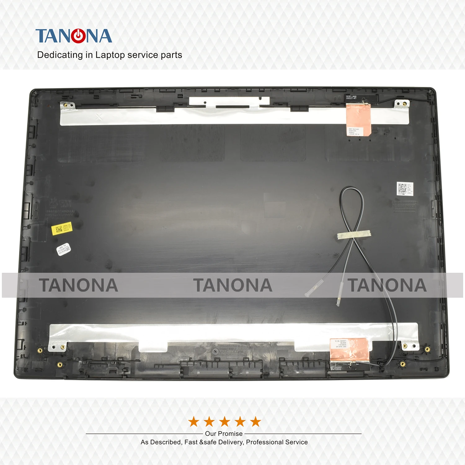 Новая задняя крышка Orig AP13R000120 Blk для Lenovo Ideapad 320 15 15ISK 15IAP 15IKB 15ABR 15AST с антенной и
