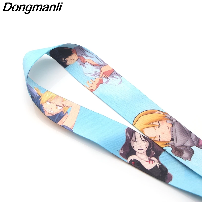 

PC191 Wholesale 20pcs/ Lot Anime Cool Keychain Lanyards Id Badge Holder ID Card Pass Mobile Phone Badge Holder