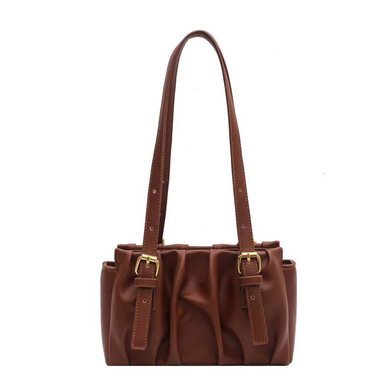 

Bag 2020 winter new women's small bag Korean fashion folds underarm bag wild simple women's shoulder bag