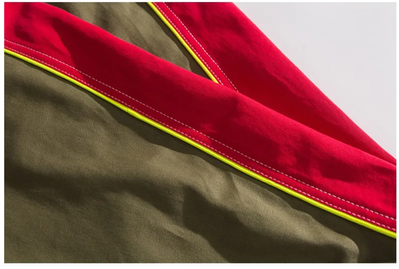 

IEFB Men's Niche Denim Jackets 2021 New Trend Print Contract Color Spliced Jeans Coat Oversize Streetwear Clothing Autumn 9Y8308