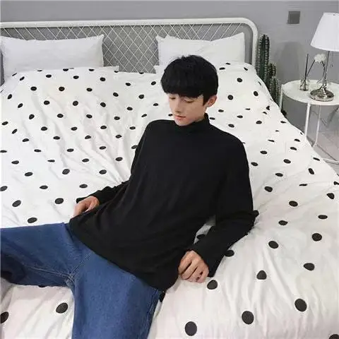 

Белая майка, однотонный топ, футболка с длинным рукавом, теплая одежда, Свитшот